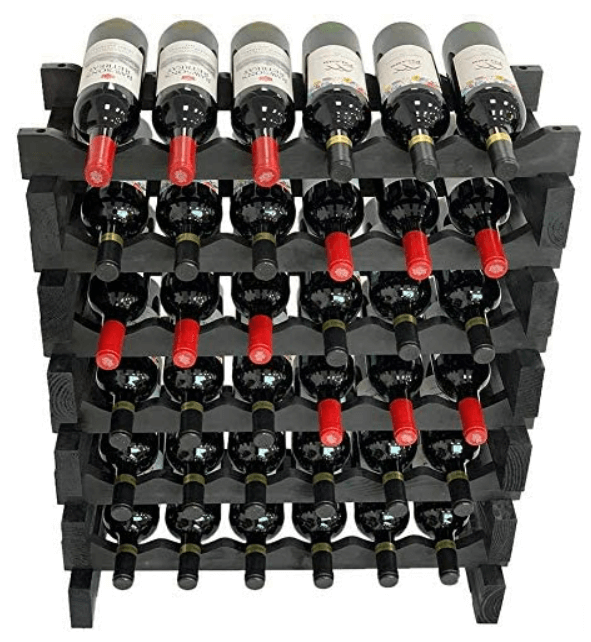 DisplayGifts Modular Stackable Wine Rack